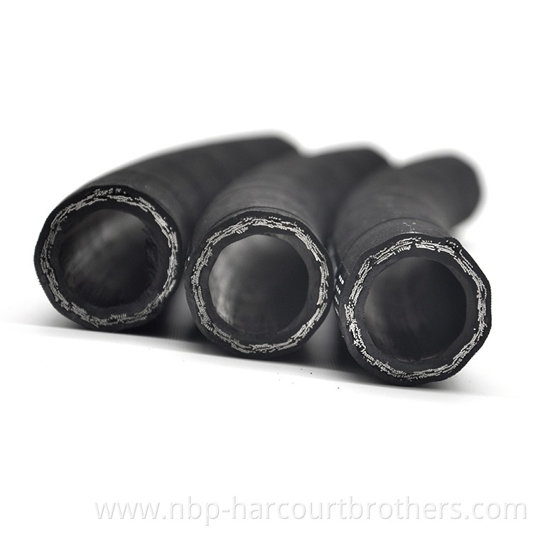 SAE 100R2 AT / DIN EN 853 2SN high pressure Black rubber hose for Mining Equipment